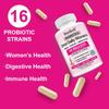 Women'S Daily Probiotic Dietary Supplement, With Organic Prebiotic Fiber Blend