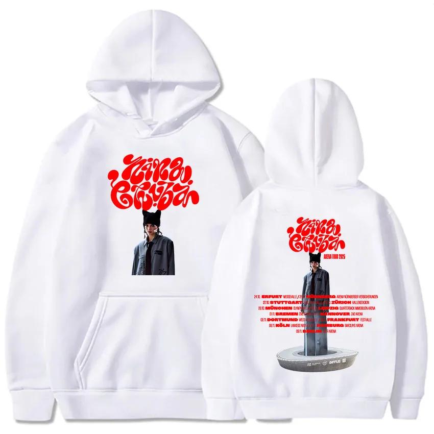 Arena Tour Nina Chuba Felpe Sudaderas Para Mujer Abbigliamento Invernale Donna Uomo Stampa Cantante Felpe Pullover Oversize Casual