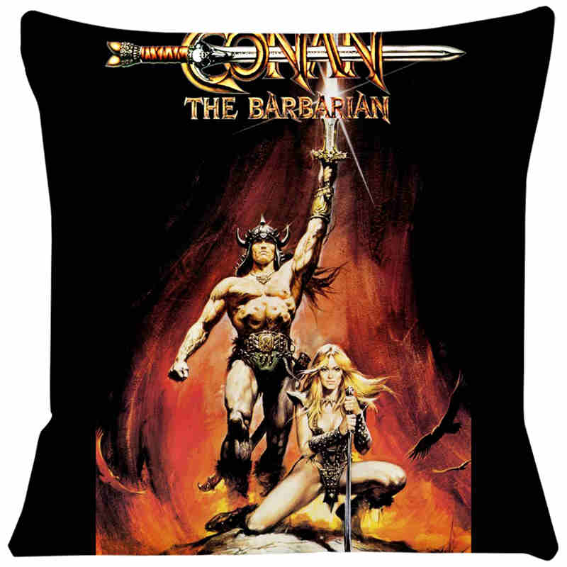 Conan The Destroyer Cushion Cover Living Room Stills Pillow Pillowcase Home Decorative Cushions For Sofa Pillow Cover 238