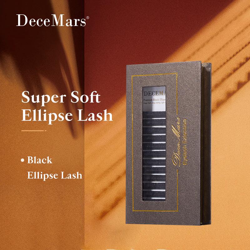 

DeceMars Ultra-Soft Baby Curl Flat Mink Eyelash Extensions 0.15 Mixed (8-15mm)