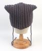 Yunibeosyeolkemiseuteuli Cat Knit Gray String Beanie Cat Hat
