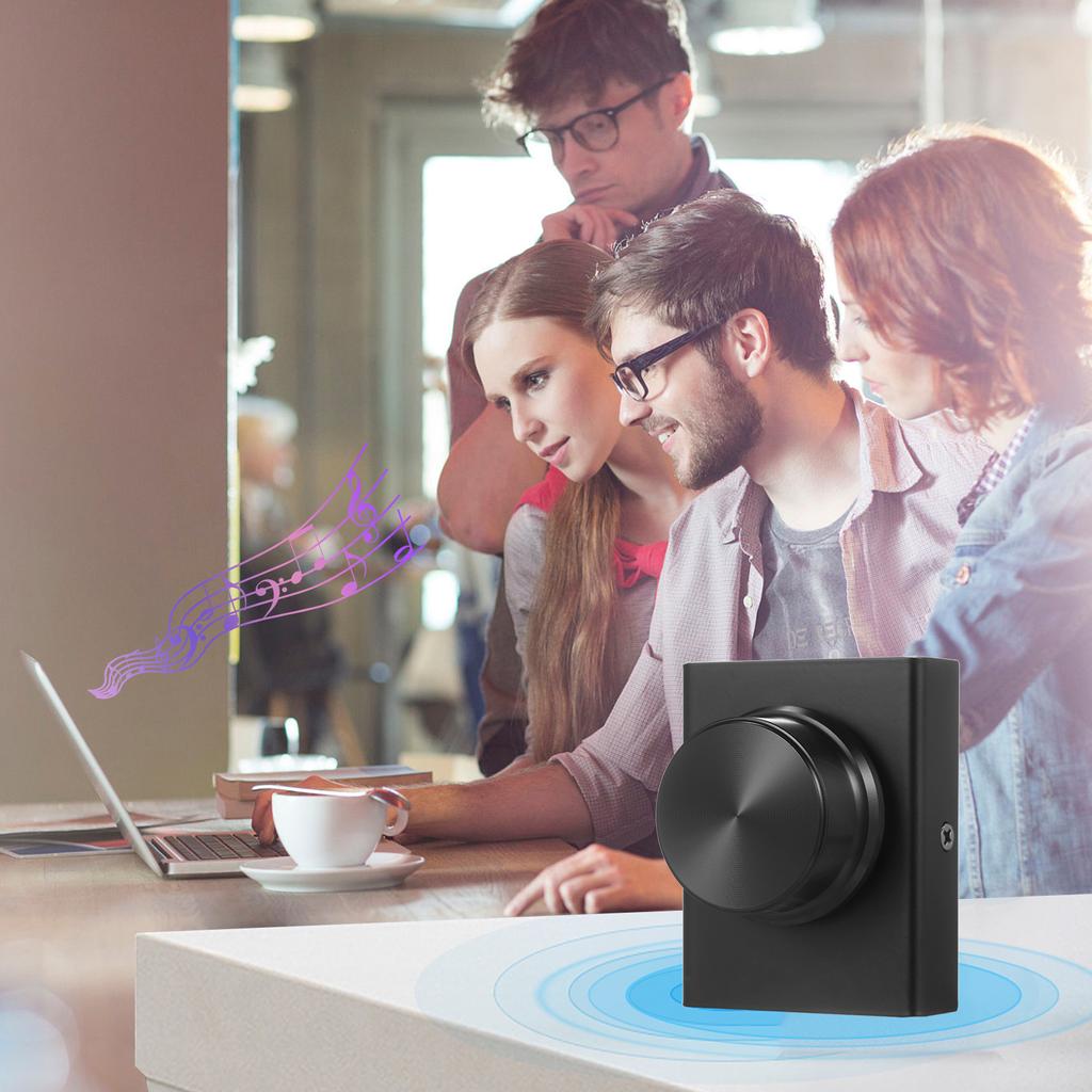 USB Volume Control Knob One Key Mute Volume Controller for Computer Laptop Plug and Play PC Speaker Audio Adjuster