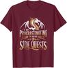 I'm Not Procrastinating I'm Doing Side Quests Dragon T-Shirt