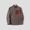 Bata Men's Breathable Soft Fleece Half-Zip Stand-Up Collar Jacket