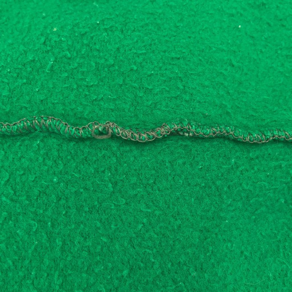 OLD 90s Mickey Long Sleeve Crew Neck Trainer Green Sweat Women Used