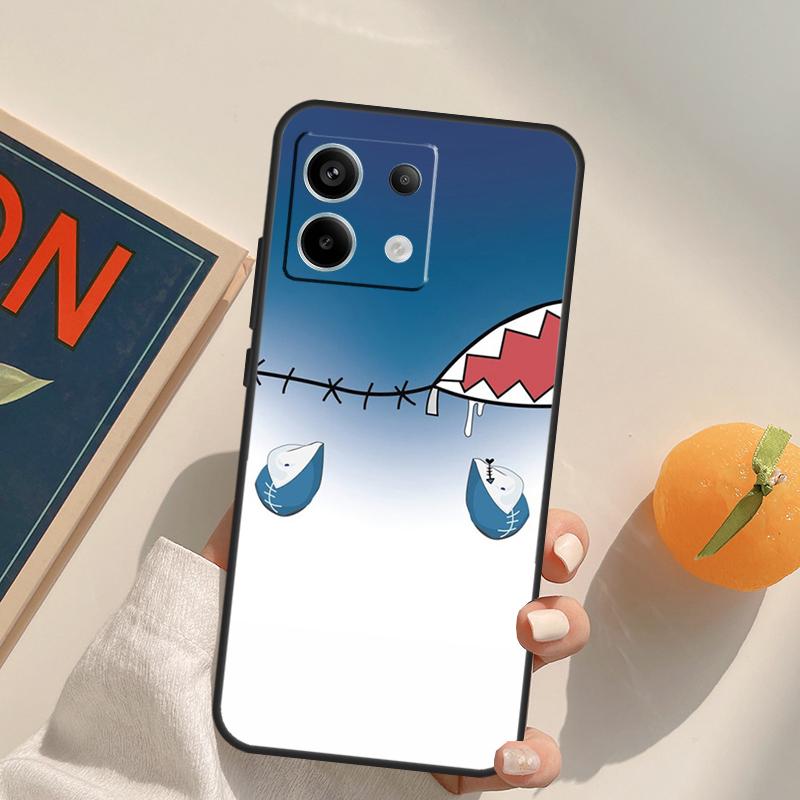Anime Hololive Gawr Gura Funda For Xiaomi Redmi Note 9 10 11 12 13 14 Pro 9S 10S 11S 12S Redmi 13C 10C 12C 14C Case