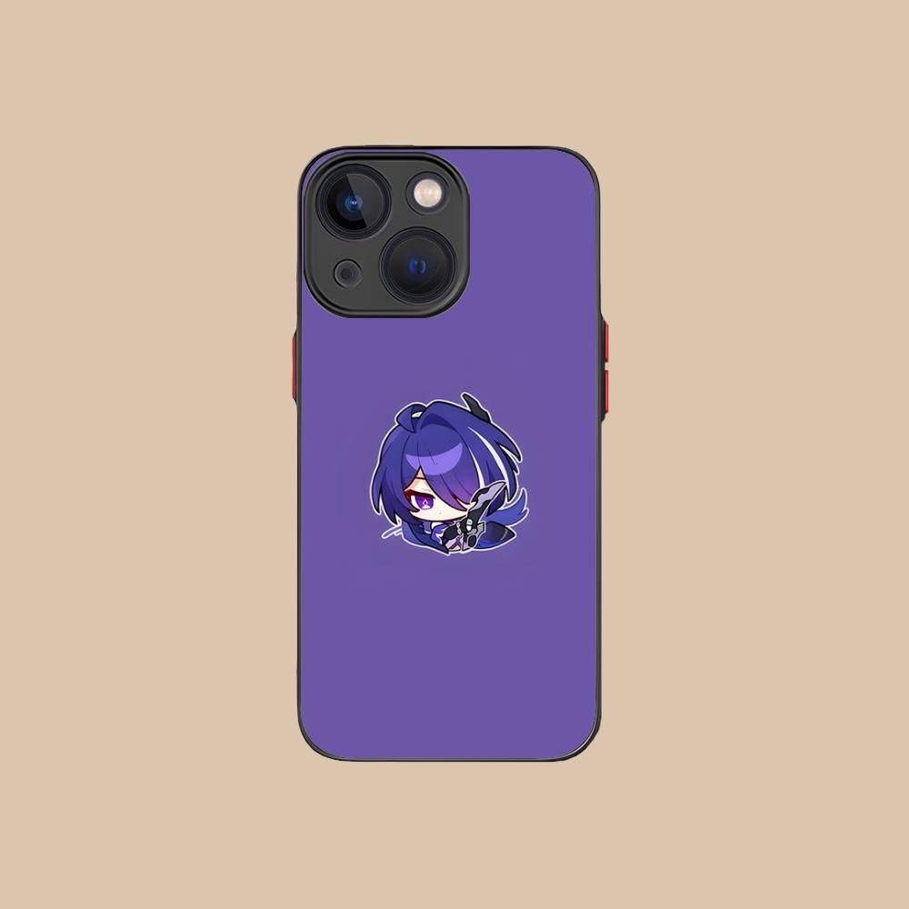 HSR Acheron Silicone Mobile Phone Case for iPhone 17 16 15 14 13 12 11 X XR XS Air Pro Max Plus Mini Colorful Cover