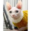 Devon Rex Thickening Plush Coat Cat Sweater Costume Sphynix Clothes Katten Sphynx Pullover Clothing Products for Winter Outwear