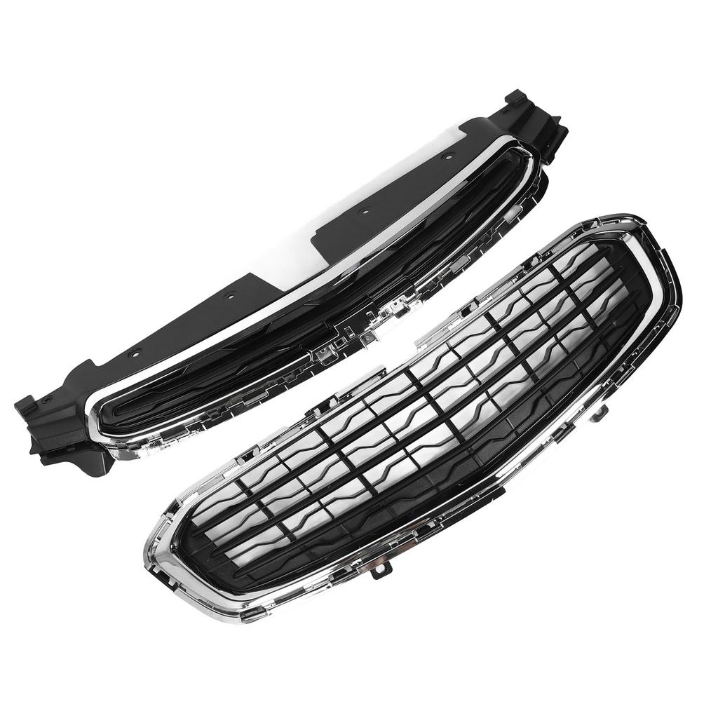 Kühlergrill-Set oben unten Chrom 94516090 95405770 Ersatz für Chevy Cruze J300 2015 bis 2016