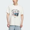 adidas Originals X Deng Zhuoyue Collaboration Panda Casual Comfortable Short Sleeve T-Shirt Unisex Tops IB7061