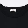 CELINE 2X15M671Q Black Crack Logo Stone Design T-Shirt tops S blackUsed
