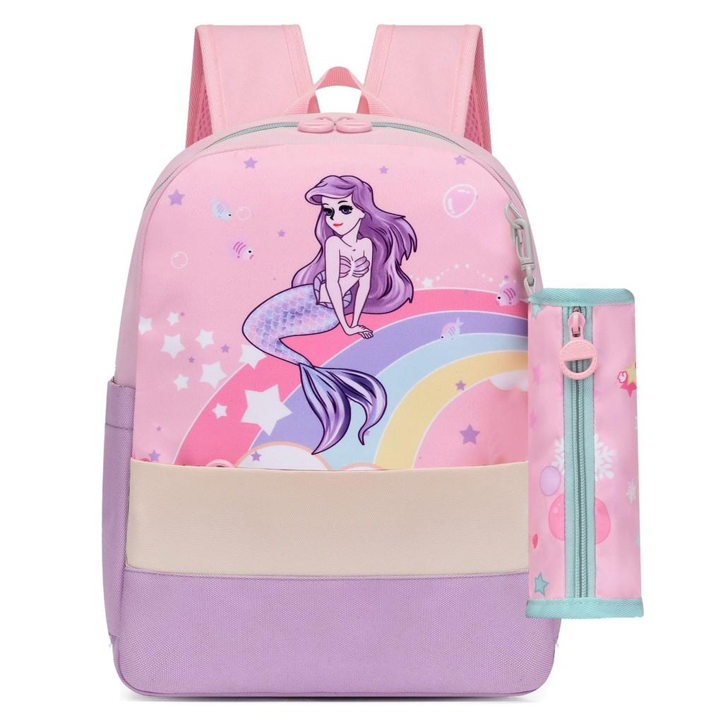 Fun And Cute Breathable Durable Canvas School Backpack For Boys And Girls