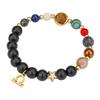 Sternbild Handgefertigt Stein Stahl Anhänger Armband Für Frauen Geschenkidee