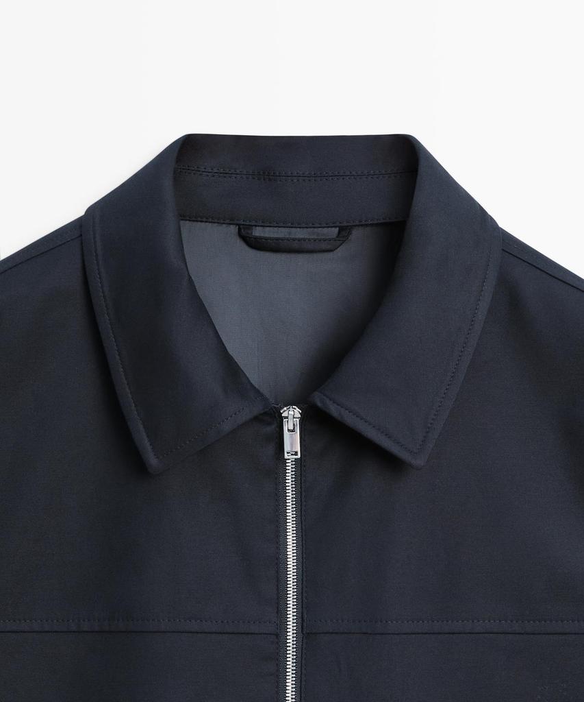 Massimo Dutti Cotton Blend Jacket