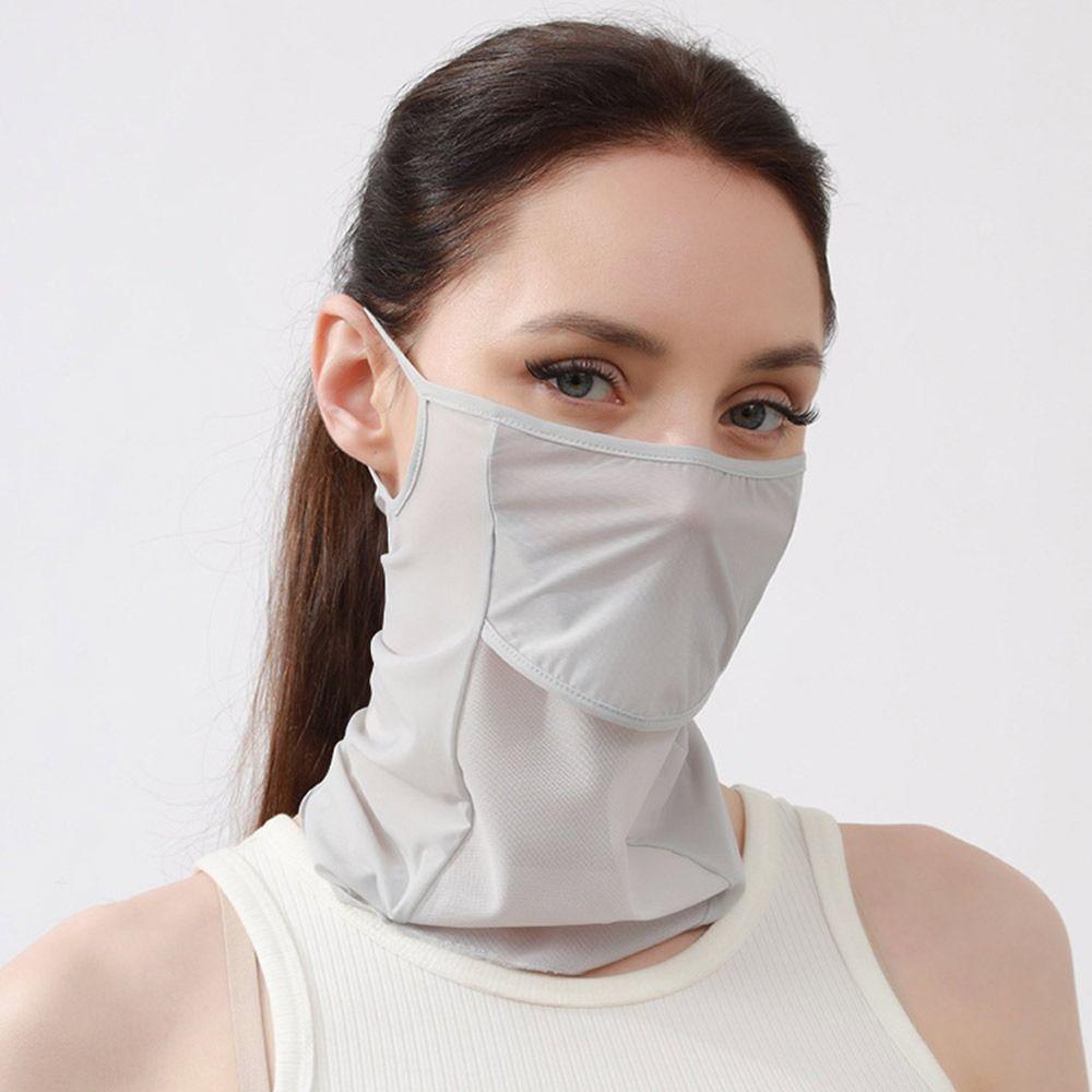 

Полнолицевая маска с защитой от ультрафиолета, ветрозащитный пылезащитный мотоциклетный шарф, летняя Балаклава, спорт на открытом воздухе