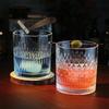 335ml/360ml Relief Cocktailglas Diamantgeschliffenes Weinglas Trinkgläser Whiskeyglas Bar Brandy-Becher für Weinliebhaber