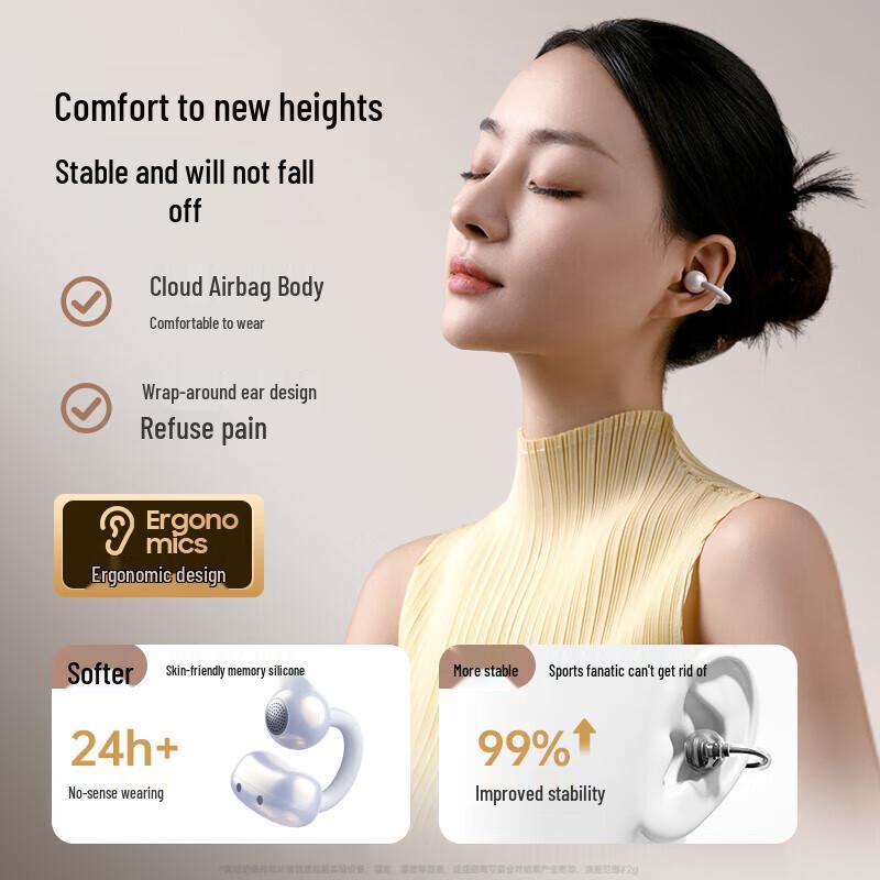 Xiaodu G108 Wireless Clip-On Bluetooth Earbuds