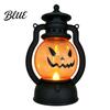Tabletop Lantern for Party Halloween Pumpkin Lantern Flickering LED Lamp Vintage Handheld Realistic Holiday Home Decor Oil Lamp Indoor Outdoor