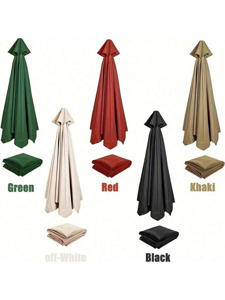 1pcs Umbrella Replacement Set 6 Ribs 8 Ribs  Garden Backyard Pool Umbrella Cantilever Parasol Replacement Only Cover