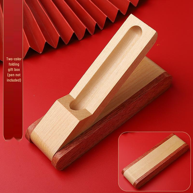 Retro Bamboo & Metal Pen: High-End Ballpoint, Fountain, Signature for Business or Graduation Gifts