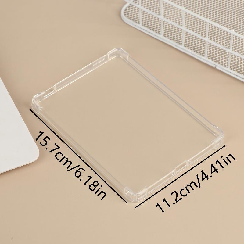 Per Bigme B6 Ereader Custodia in TPU 6" Pollici Tablet Cover Posteriore Trasparente Ultra-Sottile Antiurto Protettiva Antigraffio