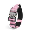 Adjustable Tactical Dog Collar with Metal Buckle Outdoor Walking Training Durable Nylon Collars for Medium Big Dogs Pet Supplies