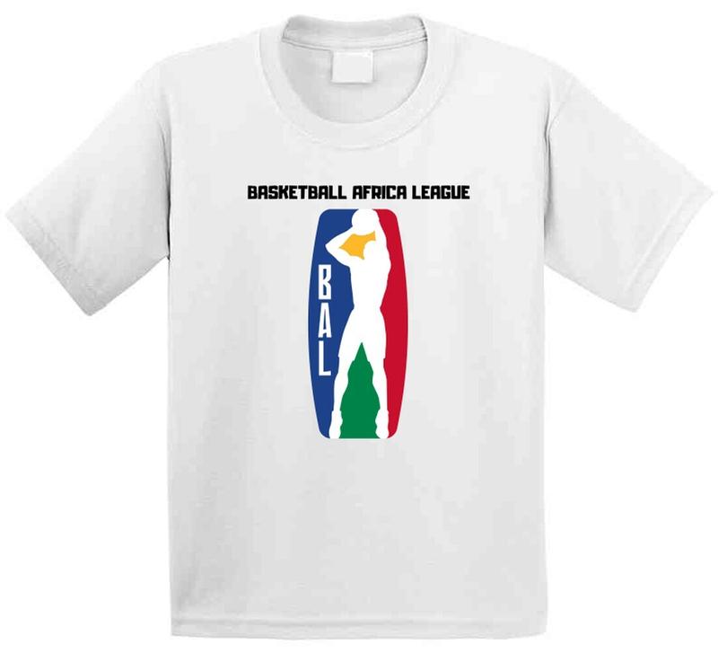 

Basketball Africa League Basketball National Parody Mashup Logo Bal Unisex T-Shirt XL