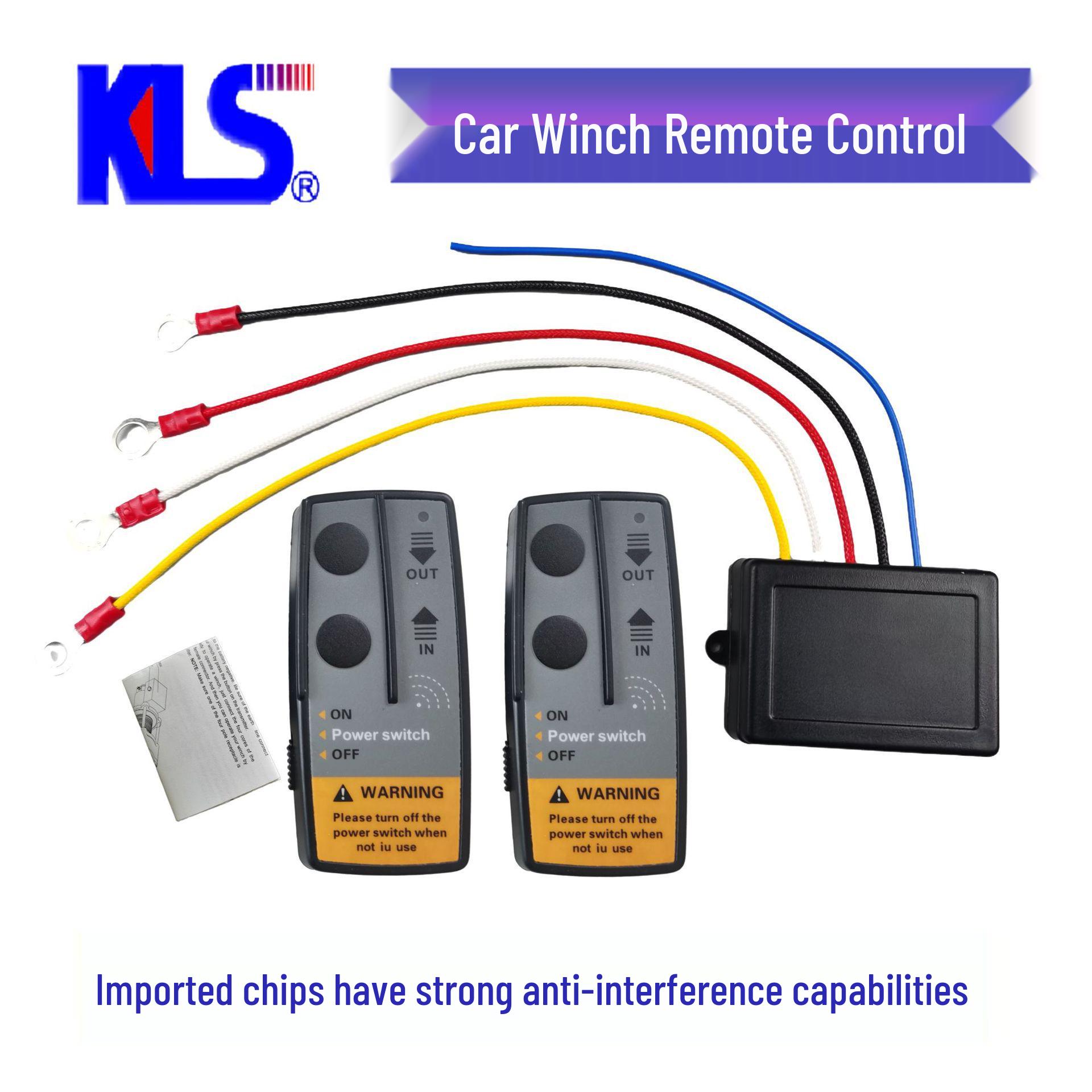 Dual-Channel Wireless Winch Remote Control & Switch KLS-997/2