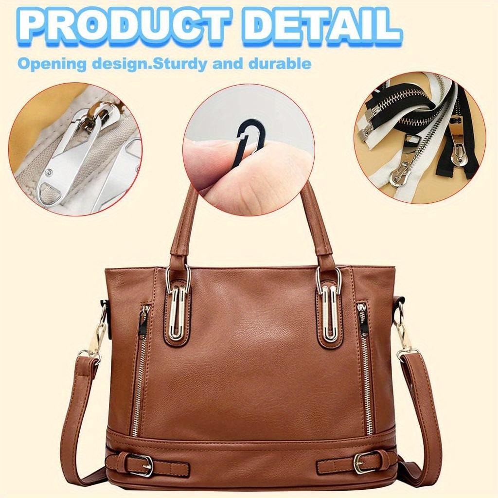 5pcs Zipper Pull Replacement Metal Zipper Pull Detachable Zipper Pull Tabs Detachable Zipper Repair for Luggage, Clothing