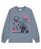 MAHAGRID Human Being Ls Tee Blue(Mg2Dfmt555A)