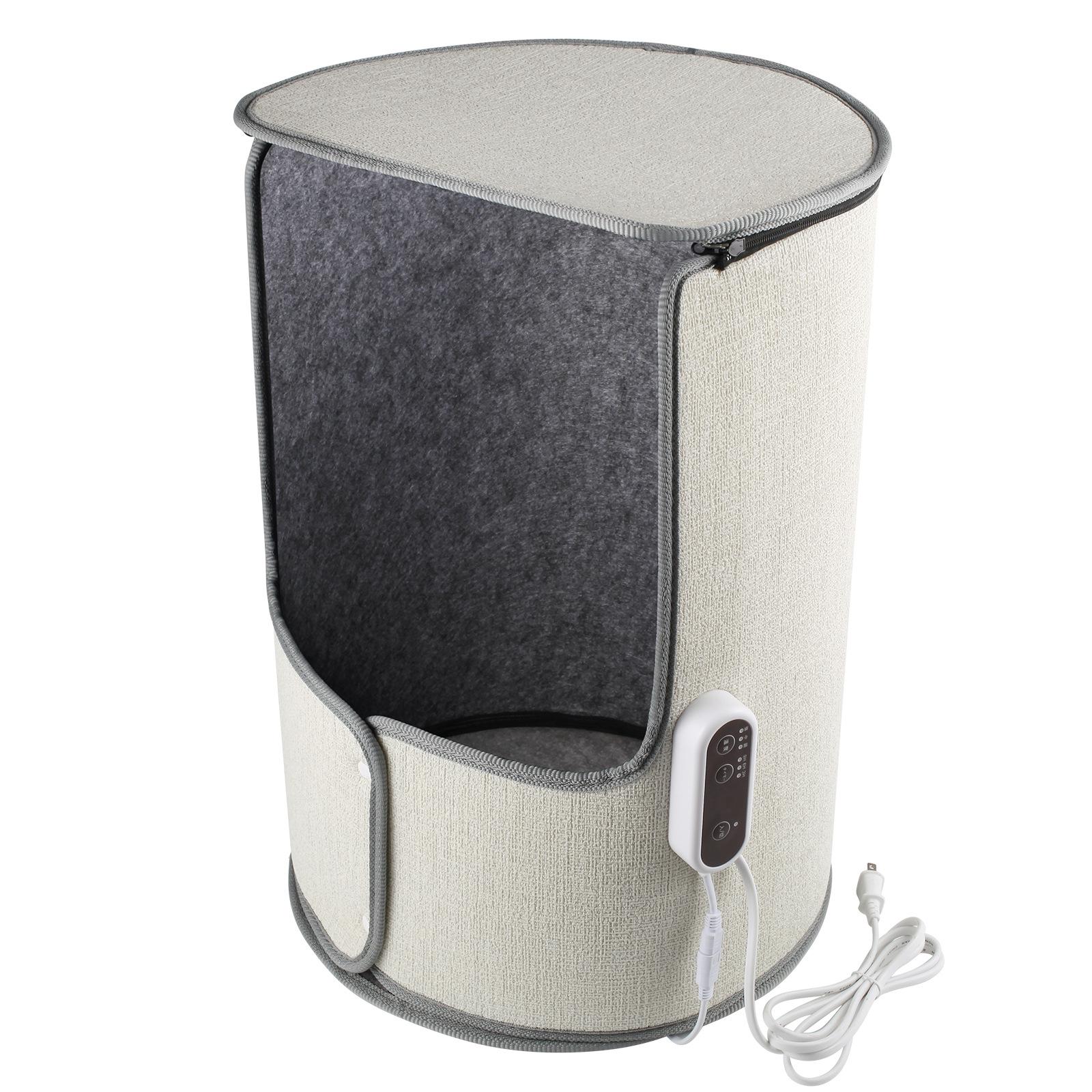 Round Tube Foot Warmer for Home & Office Under Desk - Winter Heating Pad