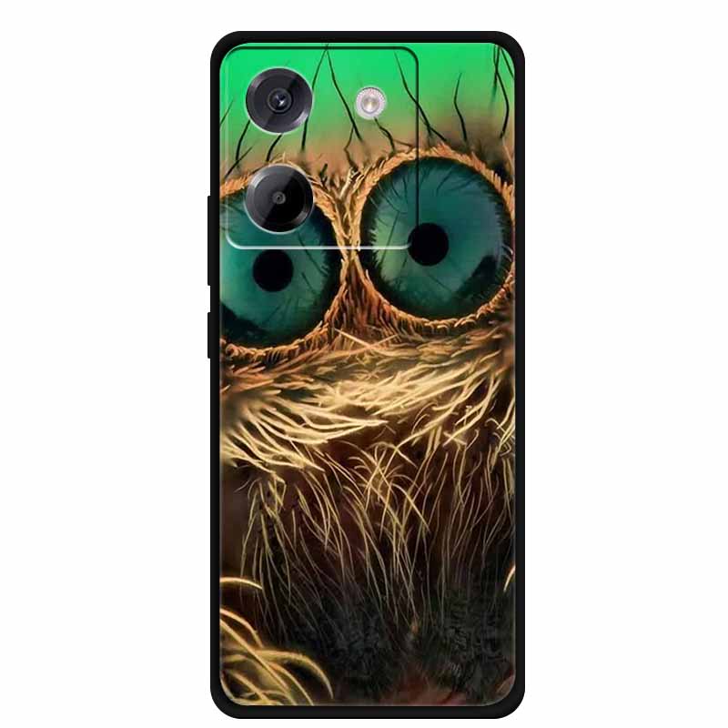 For Xiaomi Poco M7 Pro 5G Case Cartoon Painting Style Soft Silicone TPU Back Cover Cases for Poco M7 Pro 5G Shockproof Cover New