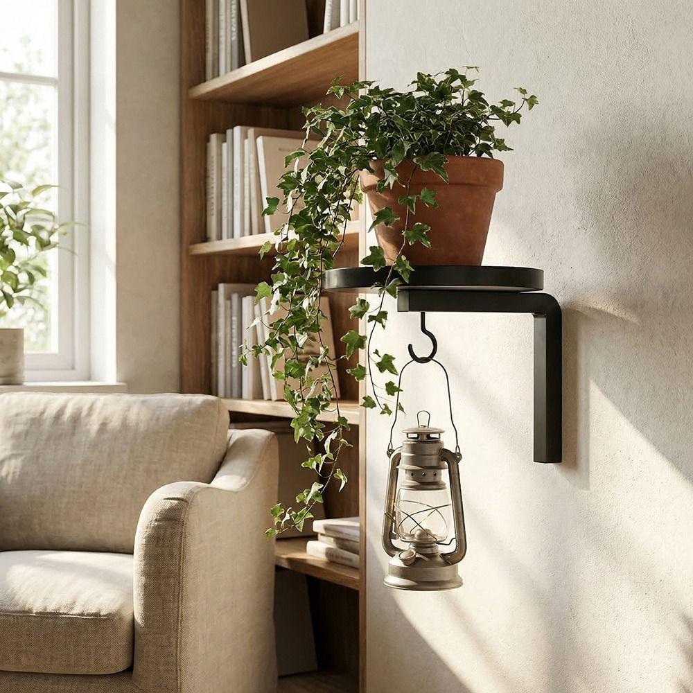 Zvýšený okraj tácu Stojan na rostliny Vodotěsná polička na květináče Nástěnný držák na rostliny Pro vnitřní použití