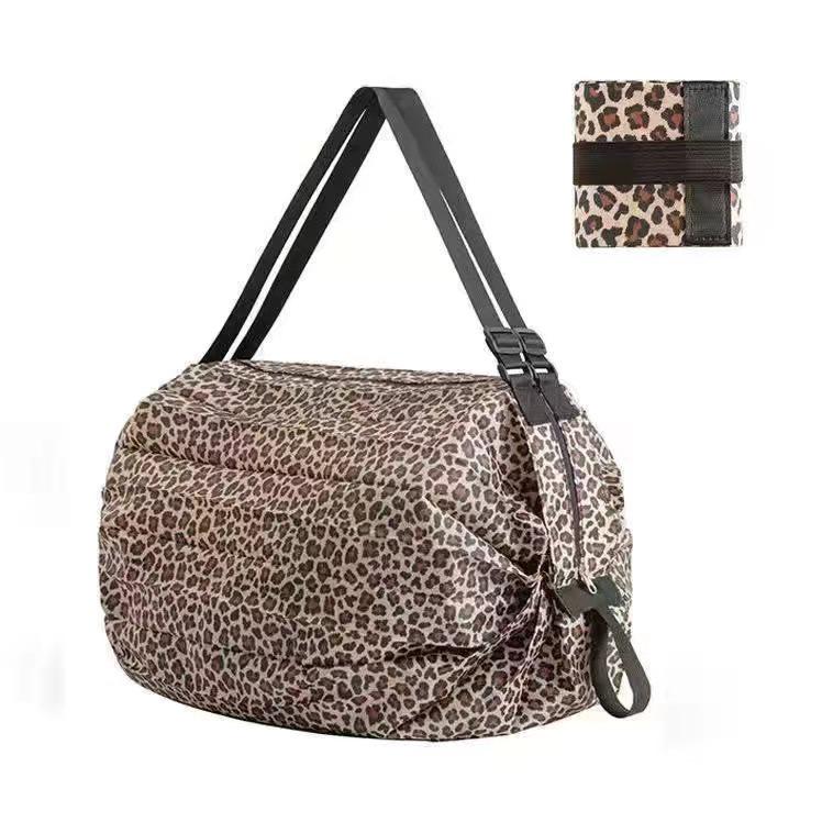 

Экологичная дорожная сумка большой вместимости: Водонепроницаемый, портативный, складной, идеально подходит для покупок и хранения