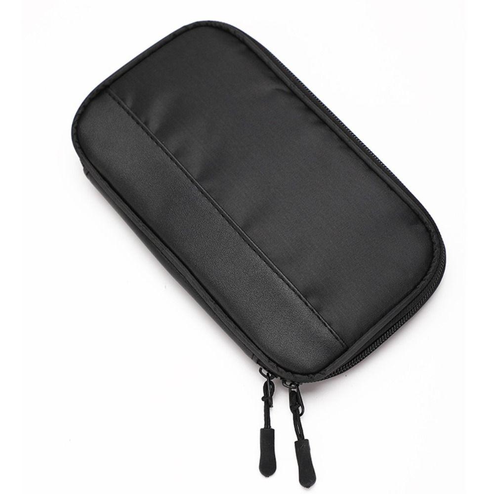 Large Capacity Pencil Case Oxford Student Stationery Storage Pouch Multifunctional Pencil Bag