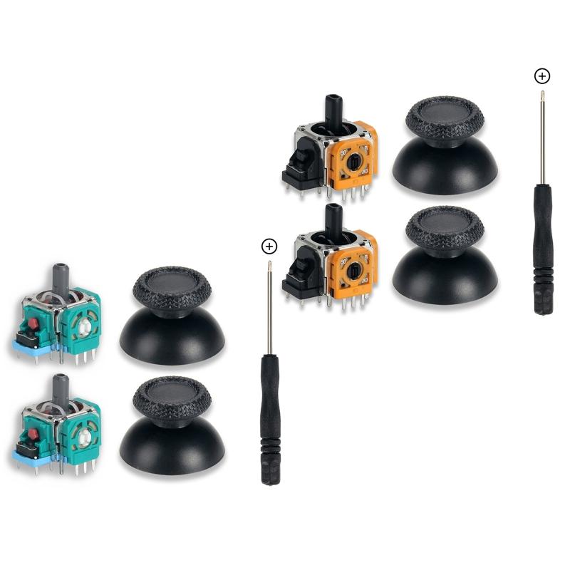 3D Analog Sensor Module Controller Joystick Axis Analog Thumb Sticks Repair Acessory Kit for