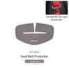 Car Seat Belt Buckle Clip Protector Case Anti-Scratch Cover For Alfa Romeo Giulietta GT 159 147 156 Mito Brera Giulia Spider F1SA0 