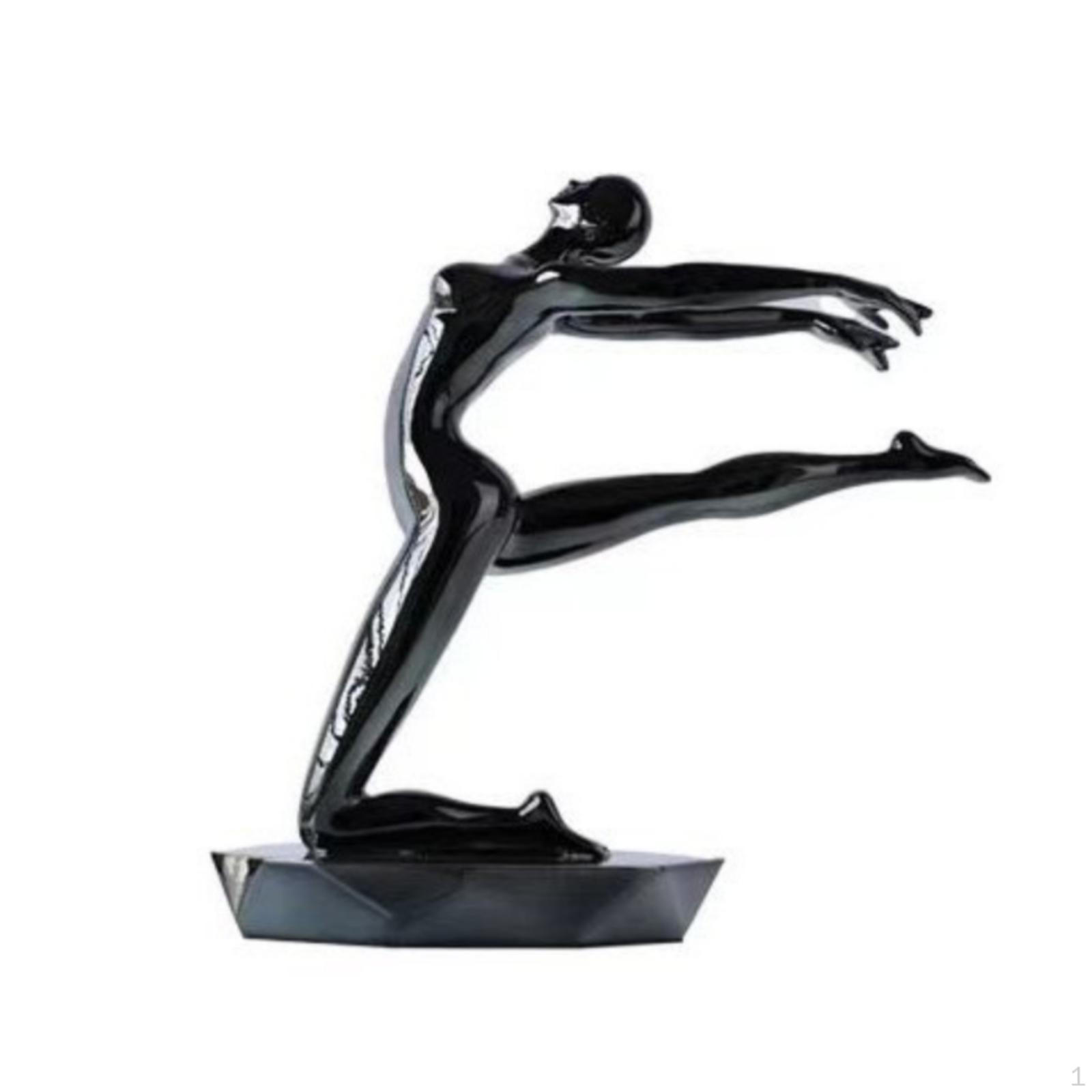 Ballet Dancer Figurine Elegant Resin Ballerina Statue for Dancers, Art Collectors,