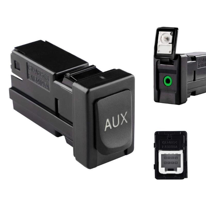 Stereo MP3 Changer Adapter Connector 3.5mm Reader Auxiliary Port 8619002010 Replacement Parts For Car SUV