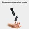 Professionelles Bluetooth-Ansteckmikrofon Kabellos Revers-Mikrofon Dual-Mikrofon Knopfloch Krawatte Für iPhone Android Handy PC Mikro