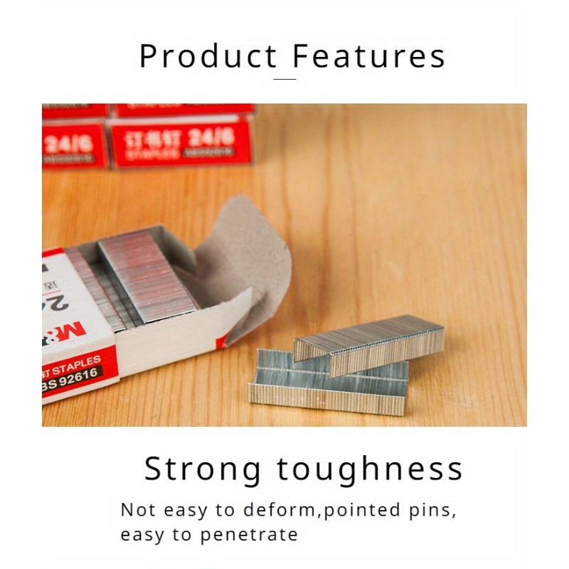 Premium No. 12 Staples, Standard Size 24/6 - Ideal for Office and Home Use