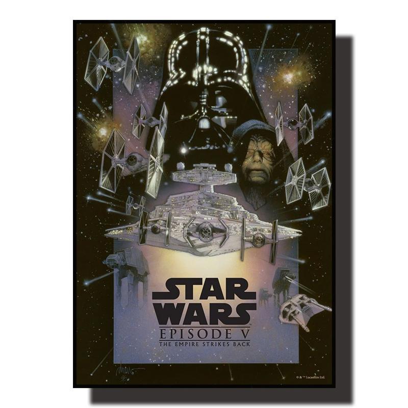 Star Wars Leinwand Dekoratives Gemälde Filmkunst Wandbild Retro Poster Moderne Heimwanddekoration Geschenk und Druck Ästhetik