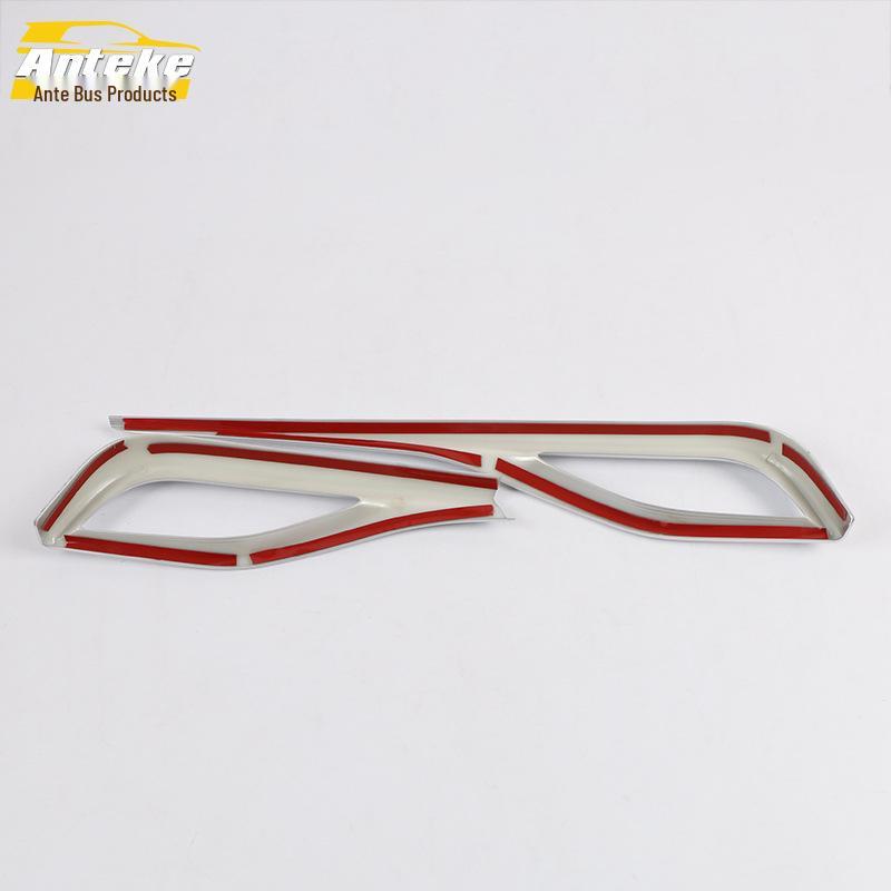 19 Vios Air Outlet Decorative Frame: Electroplated Cold Air Vent Trim Sticker
