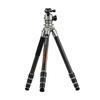 Fotopro Travel Camera Carbon Fiber Tripod with 44mm Ball Bowl Tripod for DSLR and the T1 Up To 44 Lbs 60-inch Tripod, Low-Profile Head, Heavy-Duty