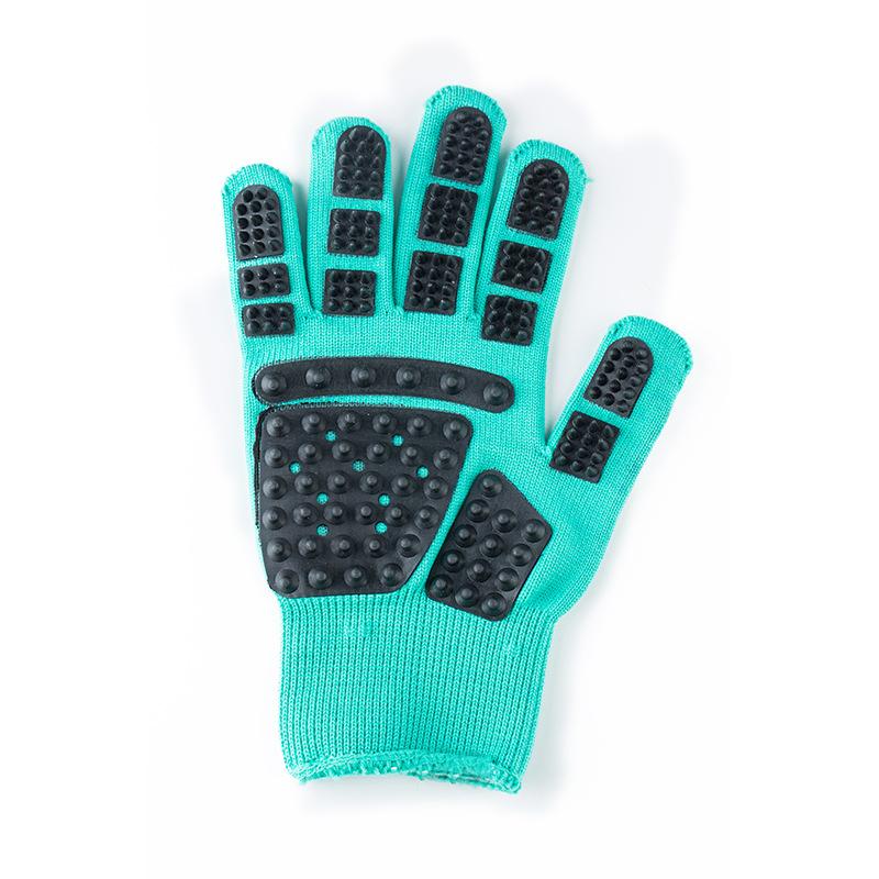 Pet Dog and Cat Grooming, Bathing, Massage Comb Gloves To Remove Floating Hair, Dog and Cat Hair Removal, Combing, Massage and Bathing Artifact