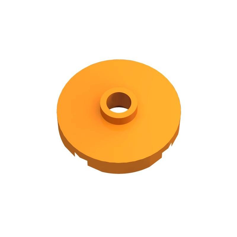 50pcs 18674 Tile Round 2 x 2 with Open Stud Bricks Collections Bulk Modular GBC Toys For Technical MOC Buildings Blocks Compatib