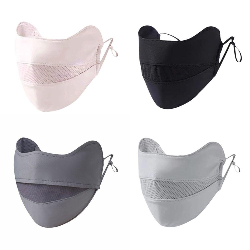 Breathable Mesh Sun Protection Mask Hanging Ear Outdoor Running and Cycling Face Mask