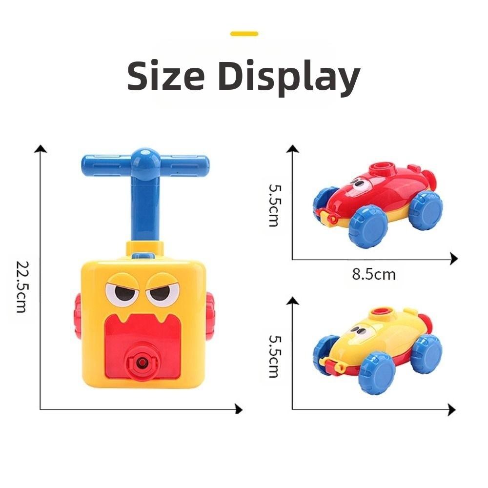 Inertial Pressure Balloon Powered Car Duck Style Inertia Air Power Balloon Car  Science Experiment