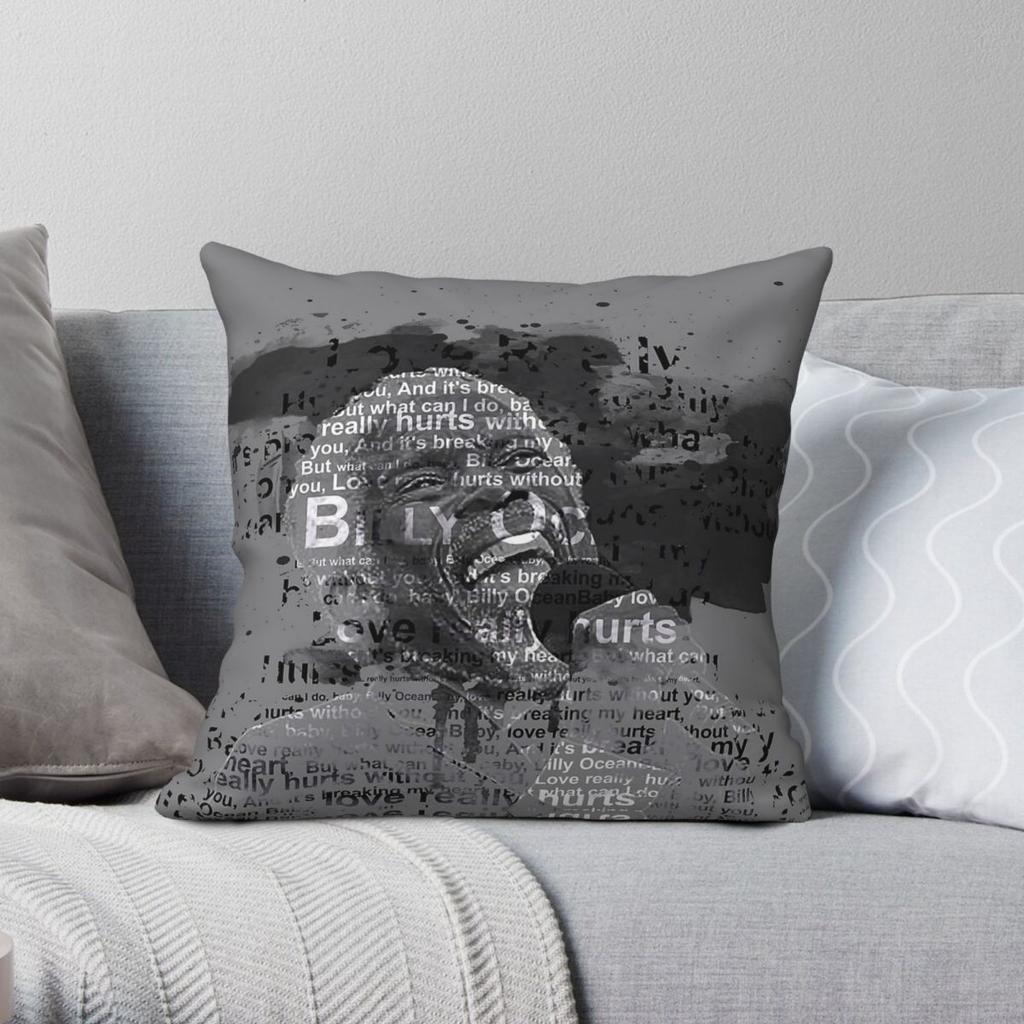 Billy Ocean Love Really Hurts Without You Square Pillowcase Polyester Linen Velvet Creative Decor Throw Pillow Home Cushion