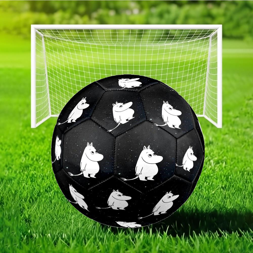 White Hippo Fishing Adventure Size 5 Soccer Balls, Anti-Slip, Protective Football, Outdoor Sport, Practice Games, Birthdays Gift Suitable for Fan